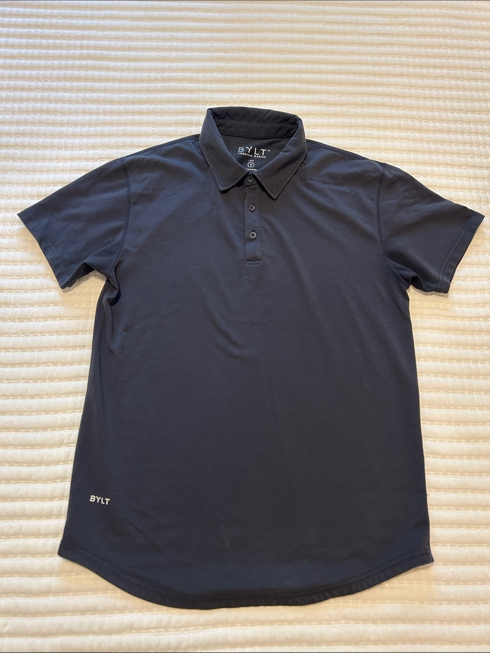 BYLT Basics Men's Navy Polo Shirt